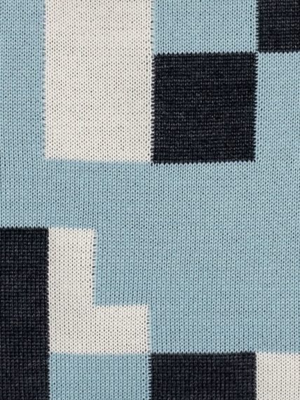 Blanket and cushion / set Cross & Folk