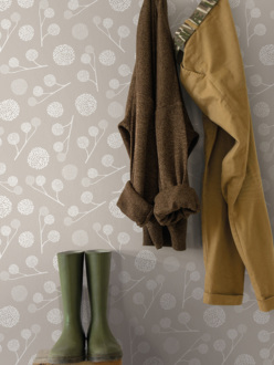 Wallpaper Plane tree taupe