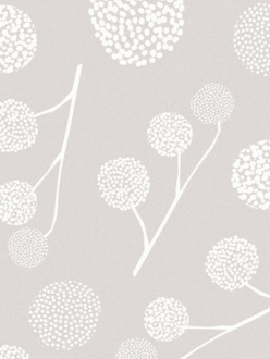 Sample of wallpaper Plane tree taupe