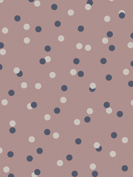 Sample of wallpaper Atoms chestnut