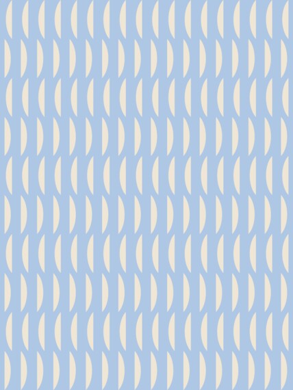 Sample of wallpaper Chips blue