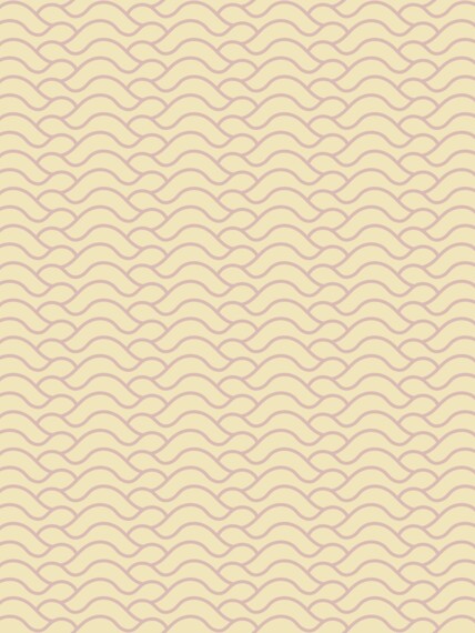 Sample of wallpaper Waves yellow