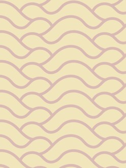 Sample of wallpaper Waves yellow