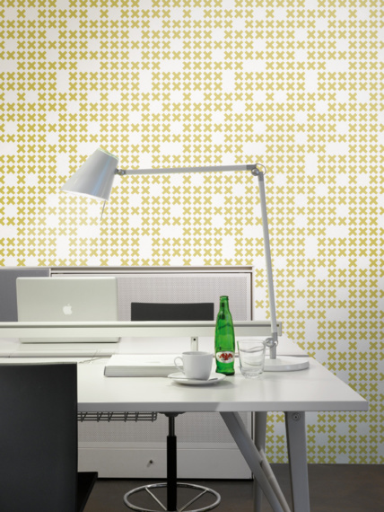 Sample of wallpaper System yellow