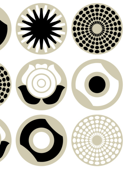 Sample of mural Clocks white