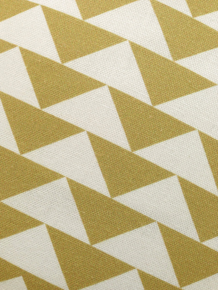 Cushion Triangles yellow