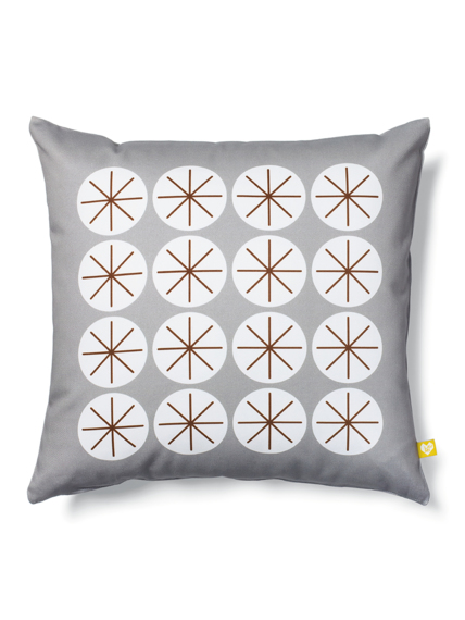 Cushion Stars grey