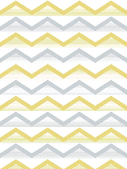 Sample of wallpaper Hills yellow