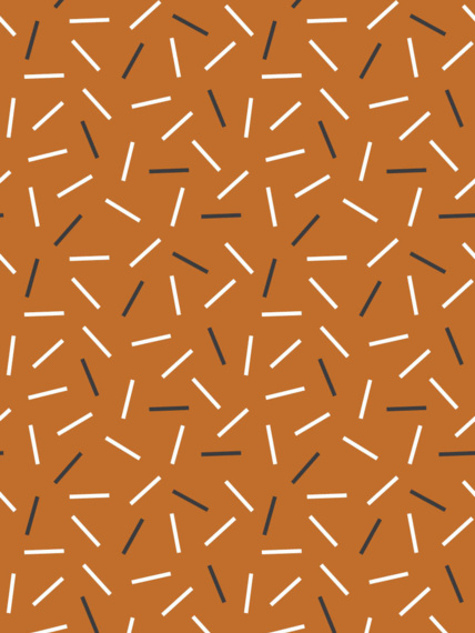 Sample of wallpaper Matches cinnamon