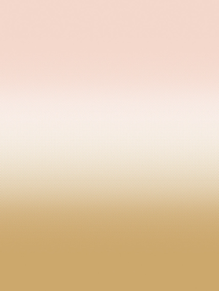 Mural wallpaper-Fog ochre-pink