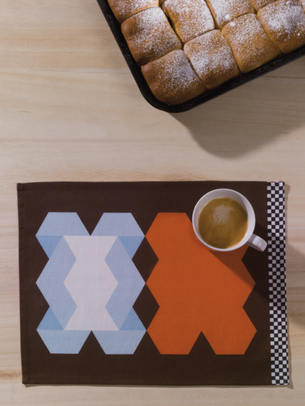 Choco 4x placemat