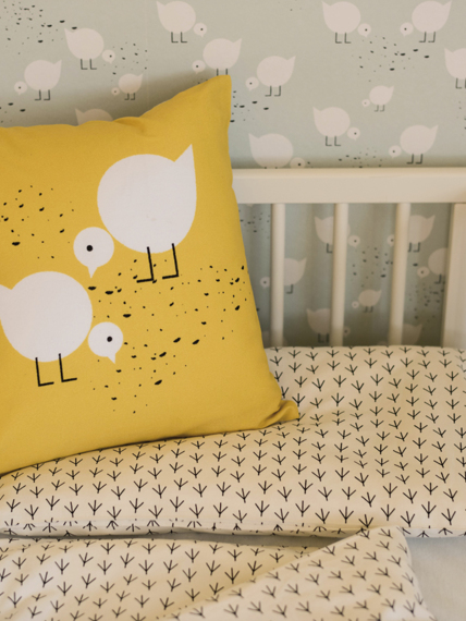 Cushion Juli yellow