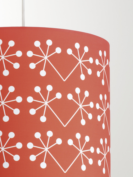 Lampshade Žofka red