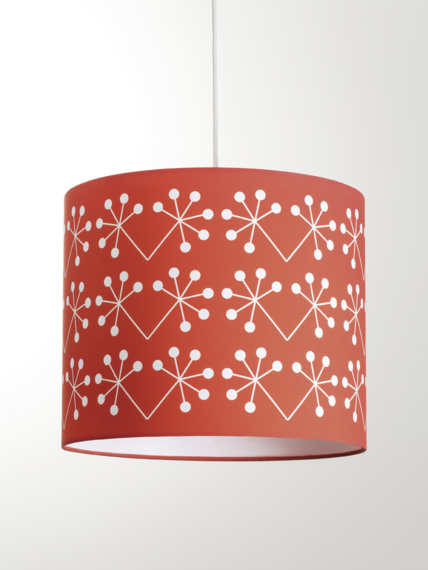 Lampshade Žofka red