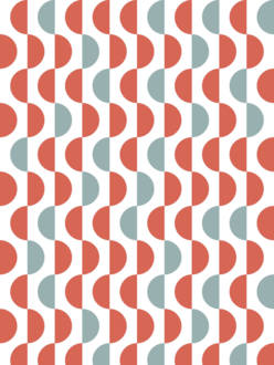 Wallpaper 1 m Lentils red